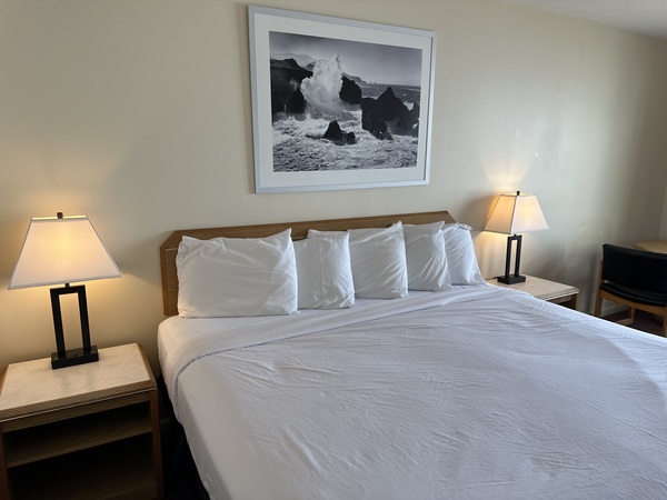 King Studio Oceanfront with Balcony and Fireplace Photo 3